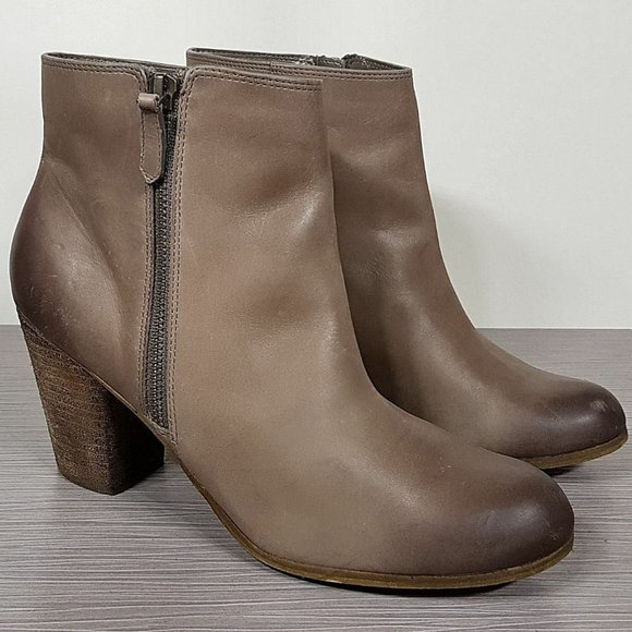 BP. 'Trolley' Ankle Bootie, Taupe Leather, Womens Size 5.5 & 7.5 - Picture 3 of 9